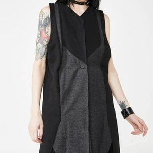 MNML sleeveless colorblock vest